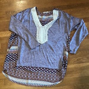 Entro Boho patterned top